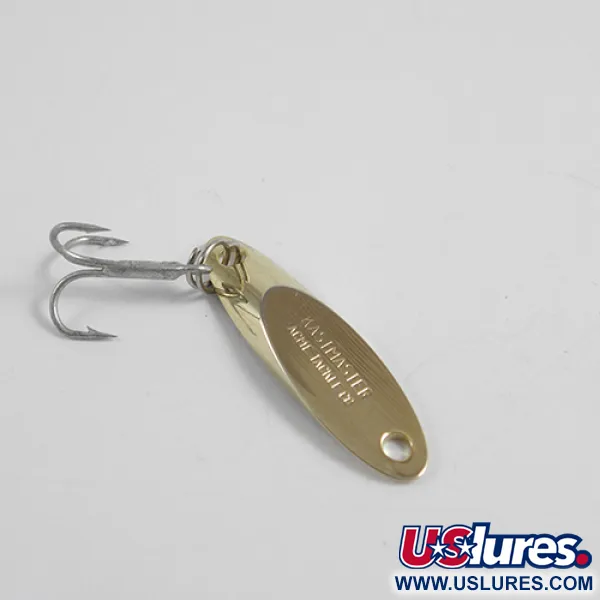 Vintage  Acme Kastmaster , 3/32oz Gold fishing spoon #2488