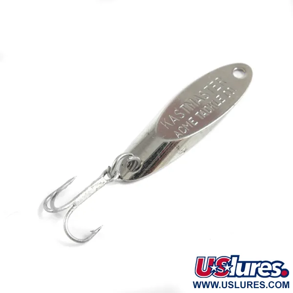 Vintage  Acme Kastmaster , 1/8oz Nickel fishing spoon #2489