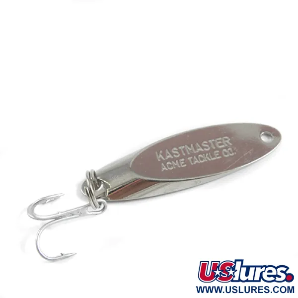 Vintage  Acme Kastmaster , 1/4oz Nickel fishing spoon #2490