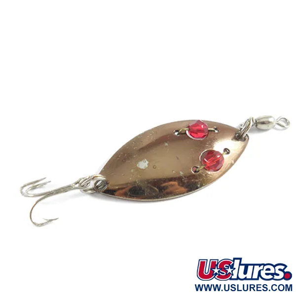 Vintage  Hofschneider RED EYE, 1/4oz Copper / Red Eyes fishing spoon #2503