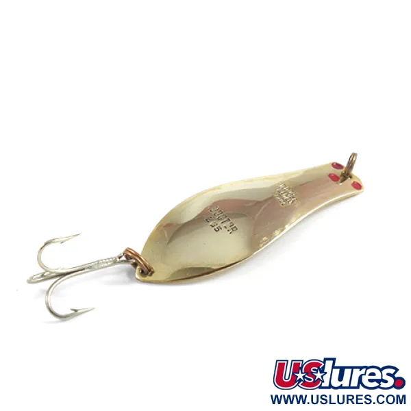 Vintage  Prescott Spinner Little Doctor 265, 1/3oz Gold fishing spoon #2515