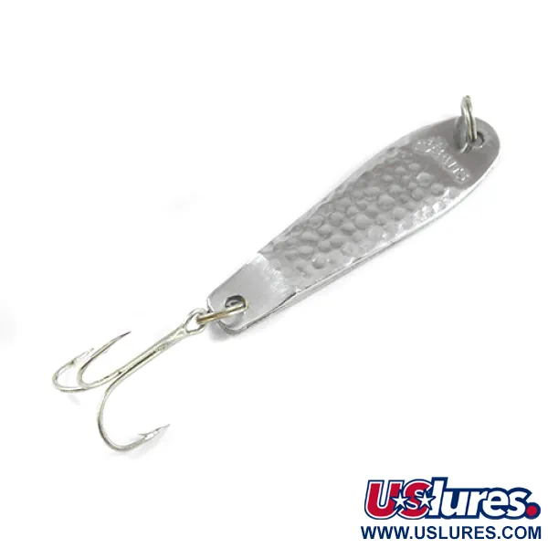 Vintage  Bass Pro Shops 3 Baits, 1oz Nickel fishing spoon #2530