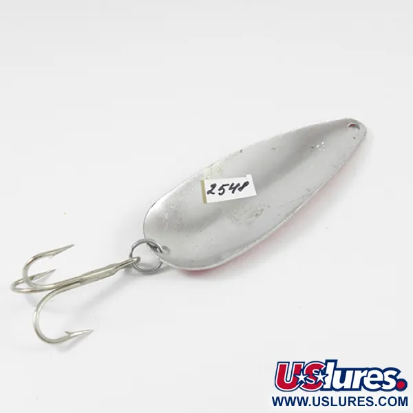 Vintage  Worth Chippewa, 1/2oz Red / White / Nickel


 fishing spoon #2548