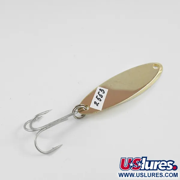 Vintage  Acme Kastmaster , 1/2oz Gold fishing spoon #2553