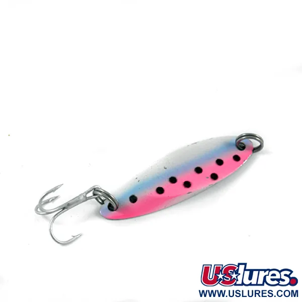 Vintage  Acme Kastmaster , 1/4oz Trout / Nickel fishing spoon #2555