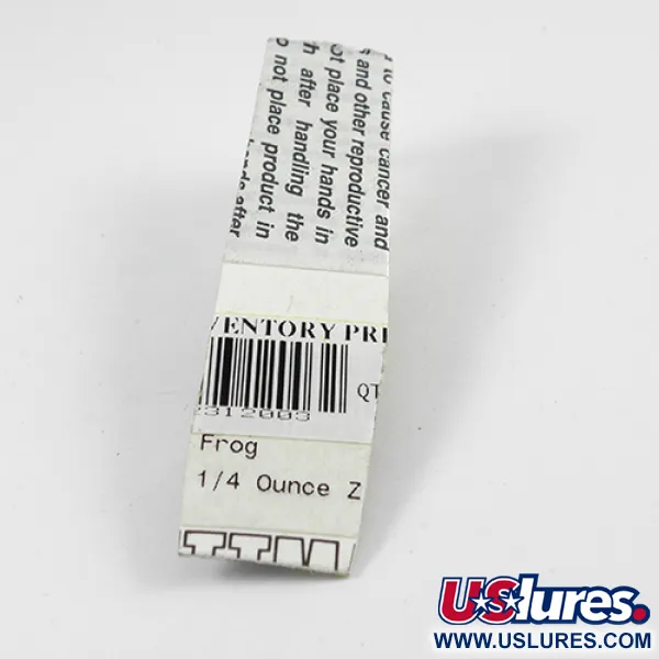  Z-RAY Lures Z-Ray Model 120, 1/4oz Frog fishing spoon #2561