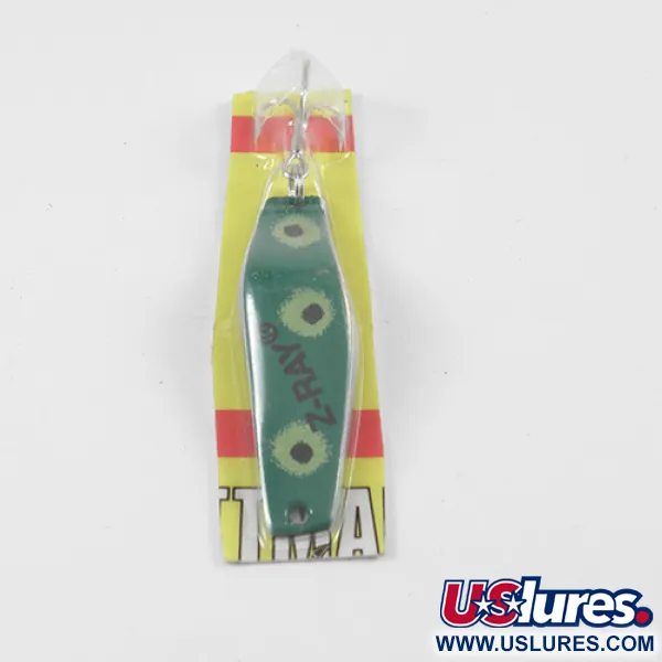  Z-RAY Lures Z-Ray Model 120, 1/4oz Frog fishing spoon #2561