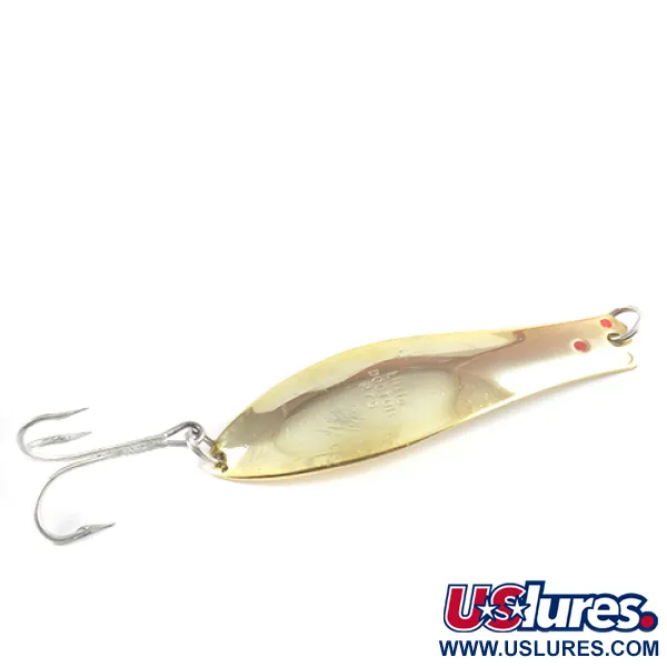 Vintage  Prescott Spinner Little Doctor 275, 3/4oz Gold fishing spoon #2582