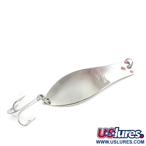Vintage  Prescott Spinner Little Doctor 265, 1/3oz Nickel fishing spoon #2584
