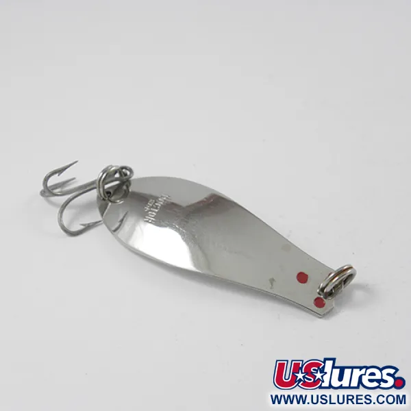 Vintage  Prescott Spinner Little Doctor 255, 1/4oz Nickel fishing spoon #2585