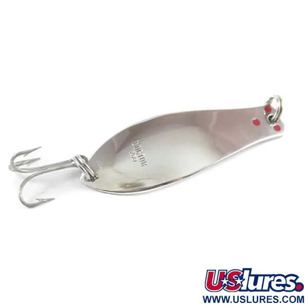 Vintage  Prescott Spinner Little Doctor 255, 1/4oz Nickel fishing spoon #2585