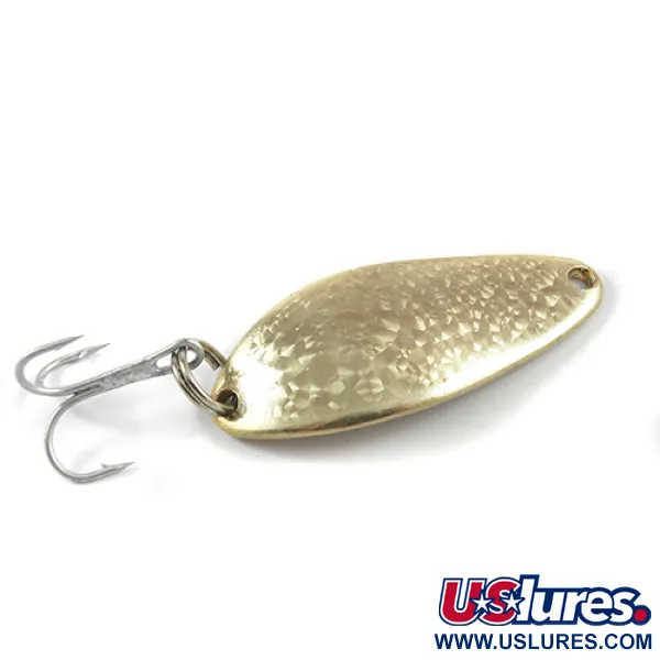 Vintage  Seneca Little Cleo, 1/4oz Crystal (Golden Scale) fishing spoon #2603