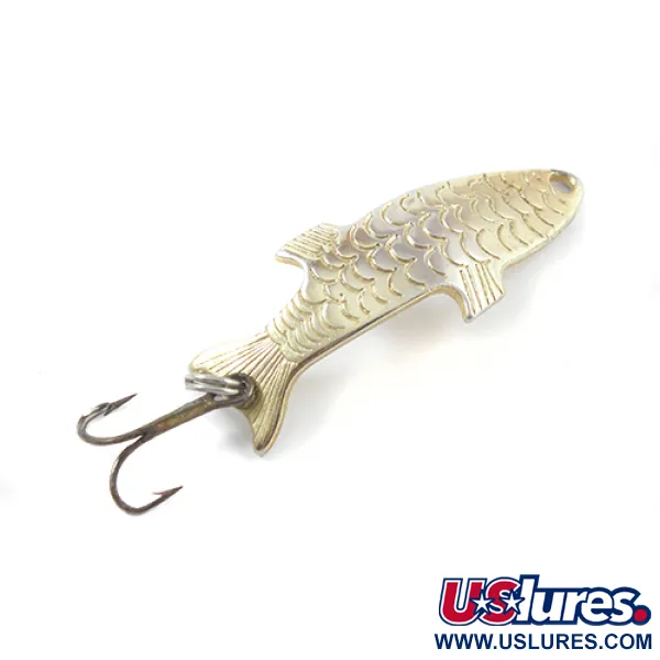 Vintage  Acme Phoebe, 3/32oz Gold fishing spoon #2621