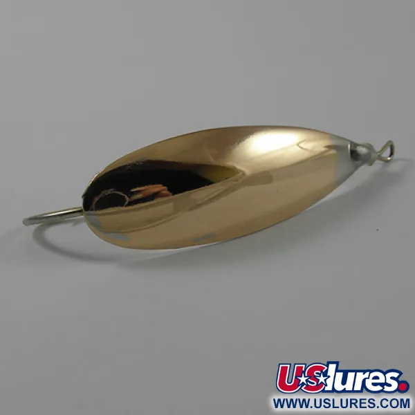 Vintage   Johnson Silver Minnow, 1/3oz Copper chameleon fishing spoon #2630