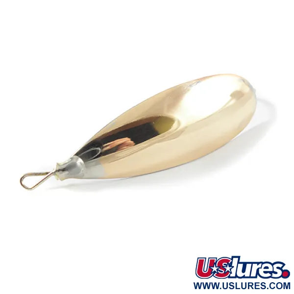 Vintage   Johnson Silver Minnow, 1/3oz Copper chameleon fishing spoon #2630