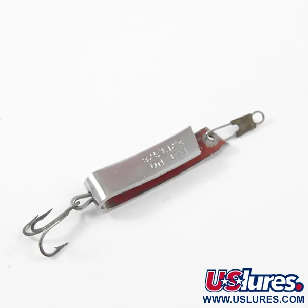 Vintage  South Bend Super-Duper 501, 3/32oz Nickel fishing spoon #2635