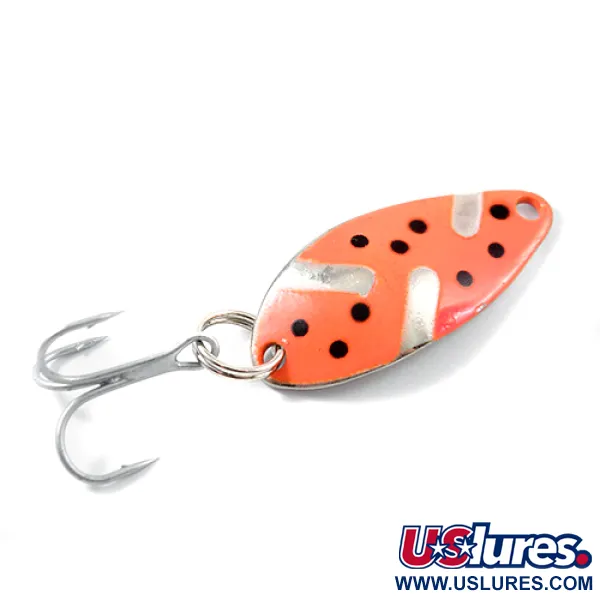 Vintage  Seneca Little Cleo, 1/8oz Red / Nickel fishing spoon #2643