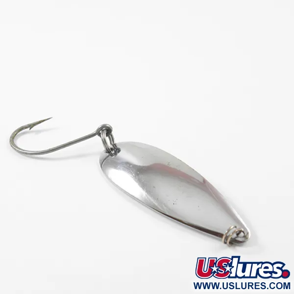 Vintage   Johnson Sprite, 1/3oz Nickel fishing spoon #2651