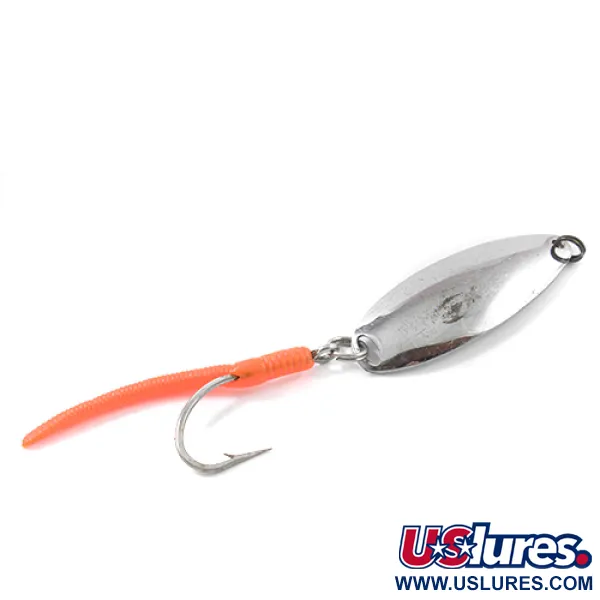 Vintage   Johnson Sprite, 1/3oz Nickel fishing spoon #2674