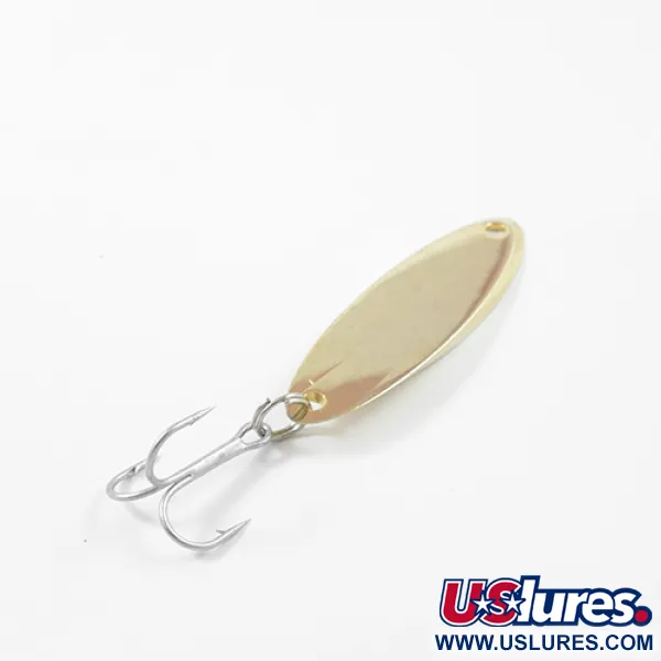Vintage  Acme Kastmaster , 1/2oz Gold fishing spoon #2686