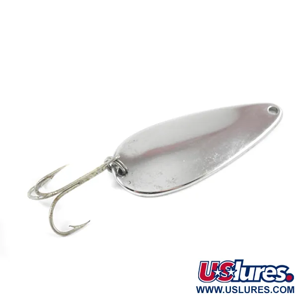 Vintage  Dayton Bait Company Dixie Jet, 2/3oz Nickel fishing spoon #2702