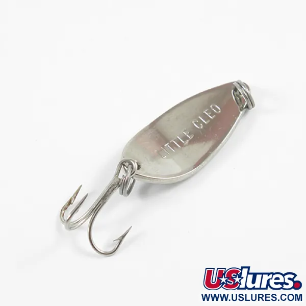 Vintage  Seneca Little Cleo, 3/16oz Nickel fishing spoon #2733