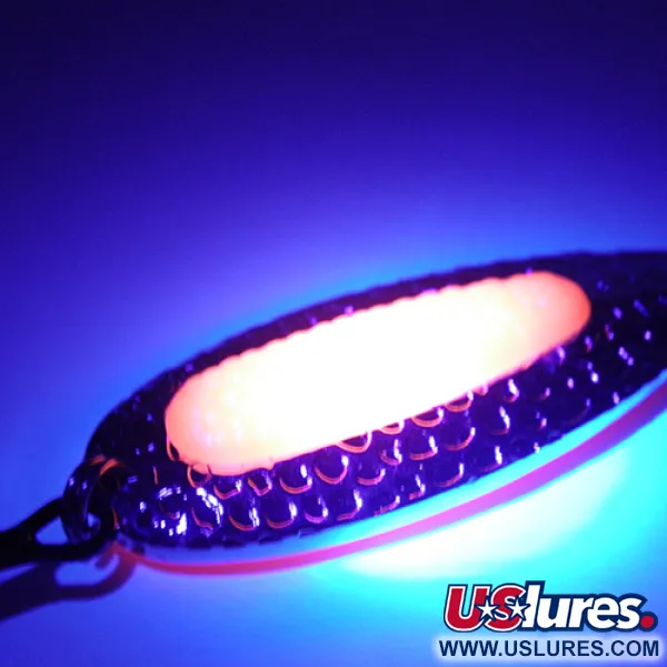   Blue Fox Pixee UV , 3/4oz Nickel / Pink fishing spoon #2743