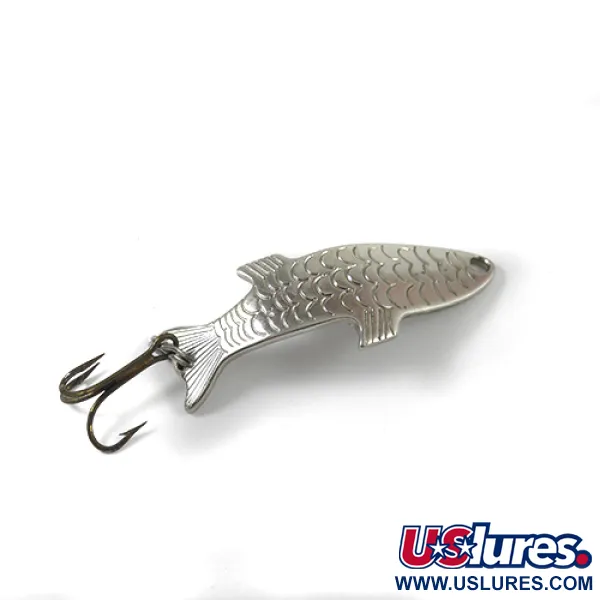 Vintage  Acme Phoebe, 1/8oz Nickel fishing spoon #2745