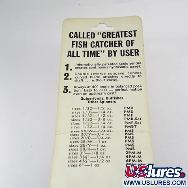   Panther Martin 20, 3/4oz Black spinning lure #2808