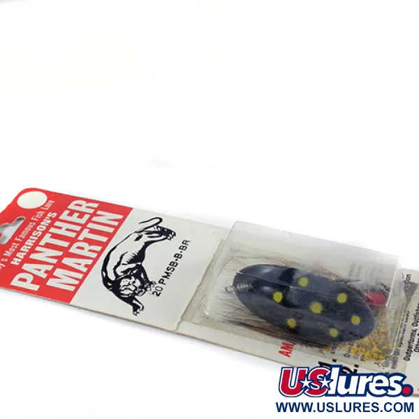   Panther Martin 20, 3/4oz Black spinning lure #2808