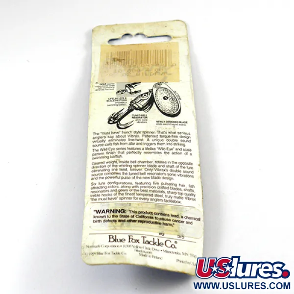   Blue Fox Vibrax Wild Eye, 1/8oz  spinning lure #2810