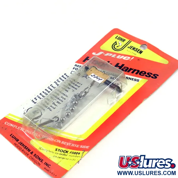   Luhr Jensen Hook Harness, 3/16oz Nickel fishing #2811