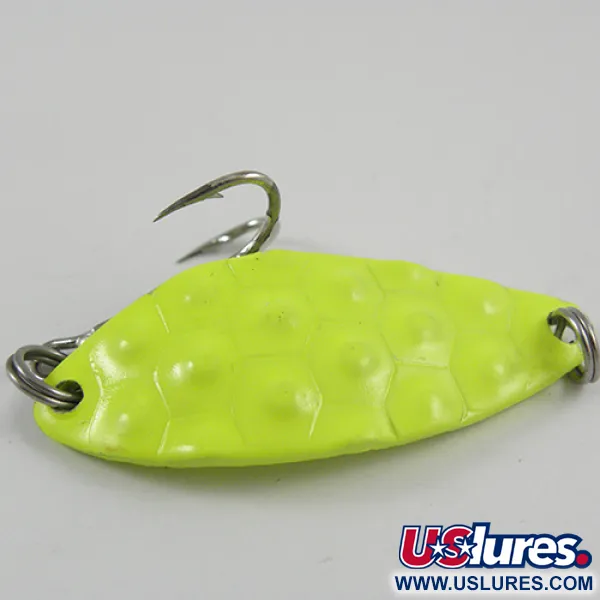 Vintage   Gibbs KOHO, 1/2oz Chartreuse fishing spoon #2813