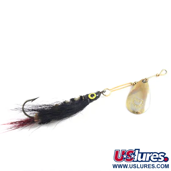 Vintage  Hildebrandt Spinners Hildebrandt, 1/8oz Gold spinning lure #2874