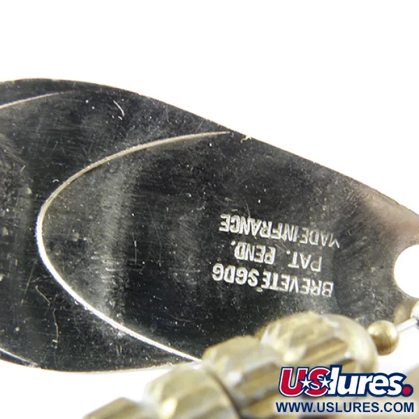 Vintage   Marathon Valse, 2/5oz Silver / Brass spinning lure #2911