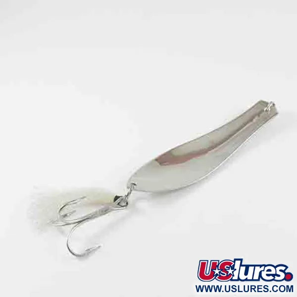 Vintage  Prescott Spinner Little Doctor 275, 3/4oz Nickel fishing spoon #2913