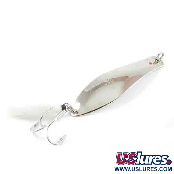 Vintage  Prescott Spinner Little Doctor 275, 3/4oz Nickel fishing spoon #2913