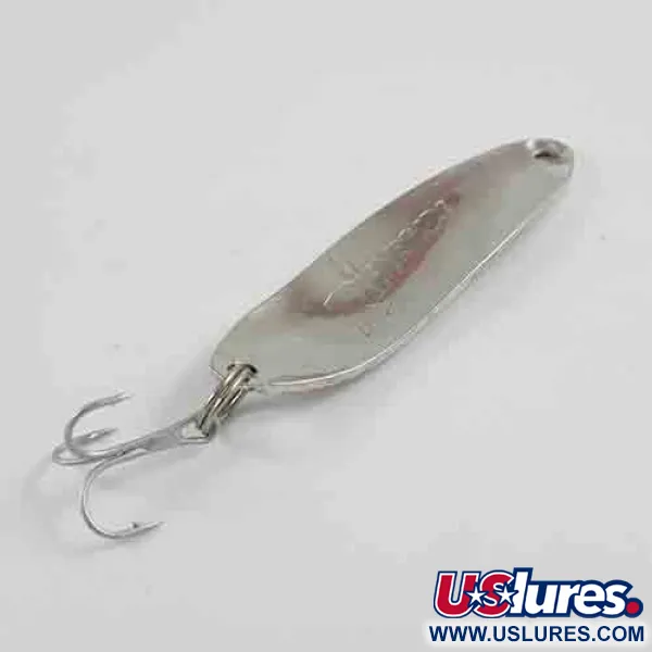 Vintage   Renegade, 1/3oz Hammered Silver fishing spoon #2922
