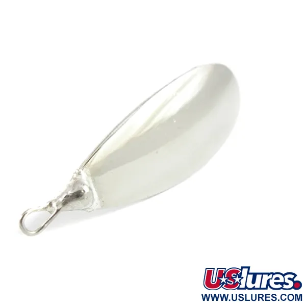 Vintage  Johnson johnson Silver Minnow, 3/16oz Silver fishing spoon #2946