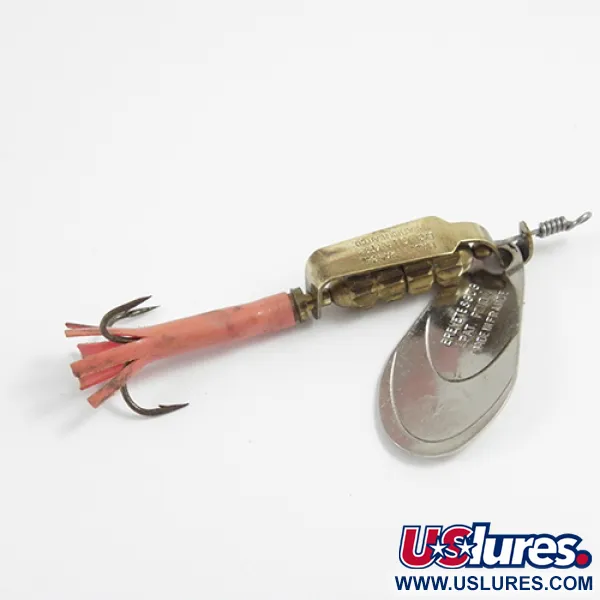 Vintage   Marathon Valse, 3/16oz Silver / Brass spinning lure #2947