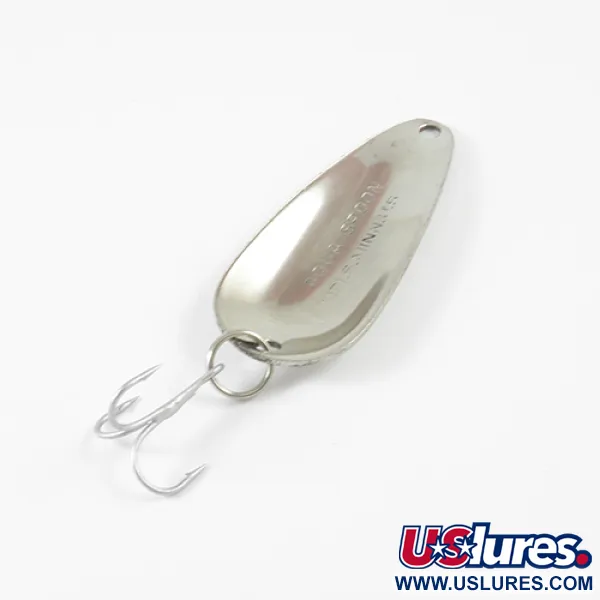 Vintage  Nebco Aqua Spoon, 1/4oz Nickel fishing spoon #2953