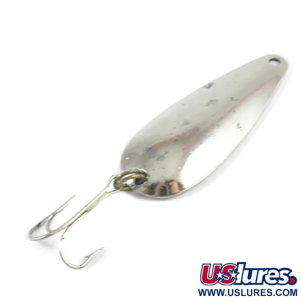 Vintage  Marathon Bait Company Marathon, 1/3oz Nickel fishing spoon #2954