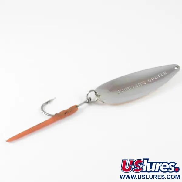 Vintage   Johnson Sprite, 3/5oz Copper / Silver fishing spoon #2957