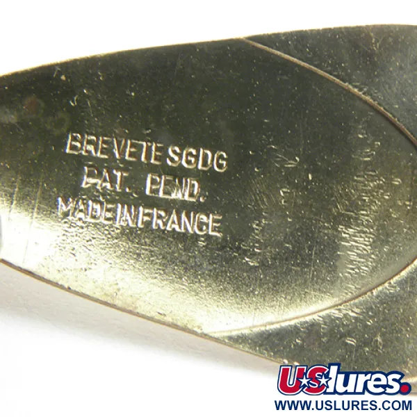 Vintage   Marathon Valse, 2/5oz Brass spinning lure #2970