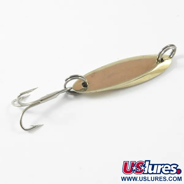 Vintage   Johnson Splinter, 3/16oz Gold fishing spoon #2981