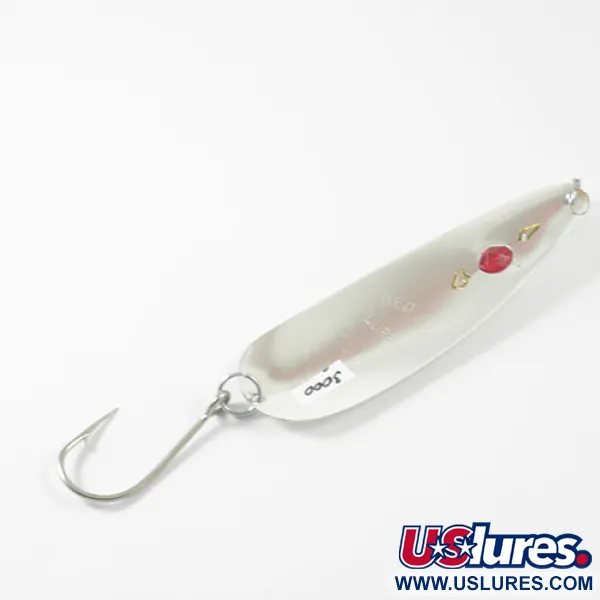 Vintage  Eppinger Red Eye Evil Eye, 1/3oz Nickel / Red Eye fishing spoon #3000