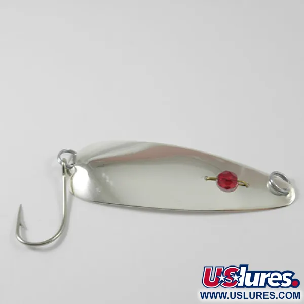 Vintage  Eppinger Red Eye Evil Eye, 1/3oz Nickel / Red Eye fishing spoon #3000