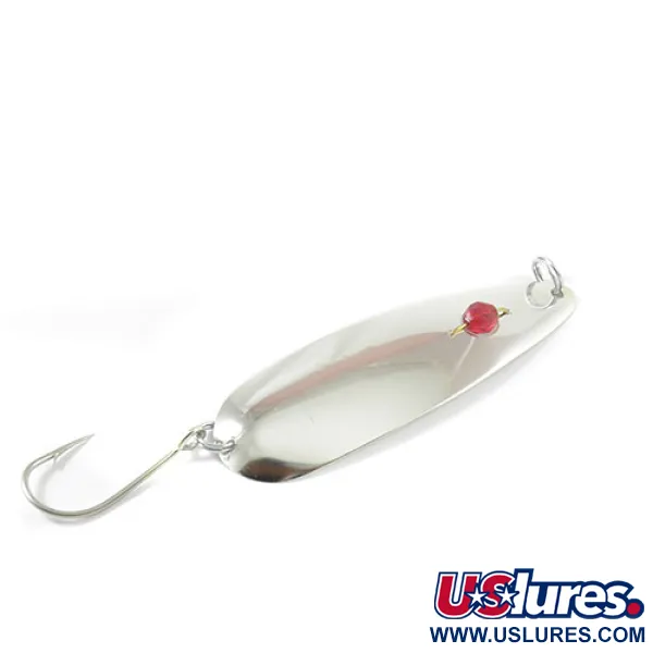 Vintage  Eppinger Red Eye Evil Eye, 1/3oz Nickel / Red Eye fishing spoon #3000