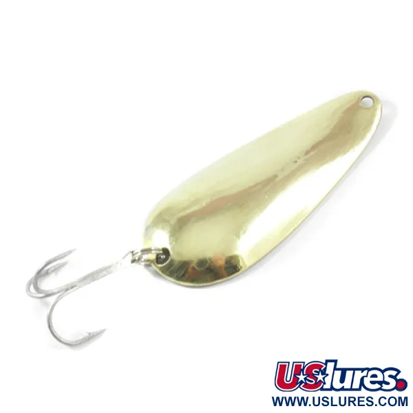 Vintage   Nebco FlashBait 166, 1/2oz Brass fishing spoon #3001