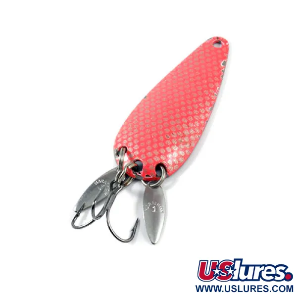 Vintage  Marathon Bait Company Marathon, 2/5oz Red / Nickel fishing spoon #3002